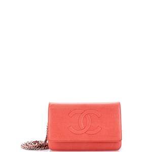 Chanel Timeless Wallet On Chain Caviar #206834C12B